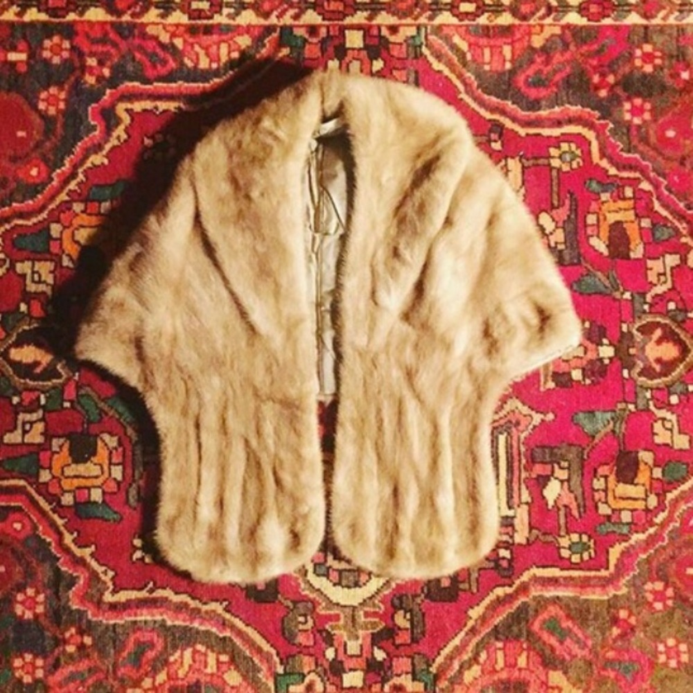 Perfect Vintage Fur Wrap